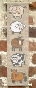 Fremme Stickpackung - Band Tiere