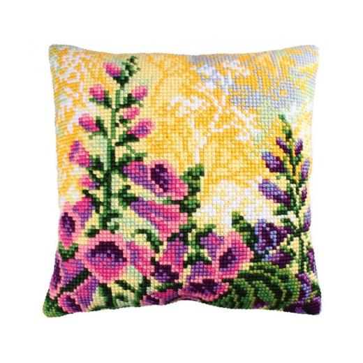 Collection d'Art - Kreuzstichkissen Lupin Dream 2 - Ausverkauf