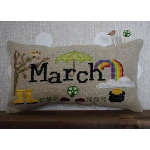 Puntini Puntini - When I Think Of March w/button - Ausverkauf