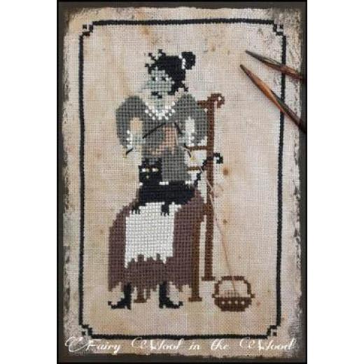 Fairy Wool In The Wood - Cat Of The Knitter Witch (Ausverkauf)