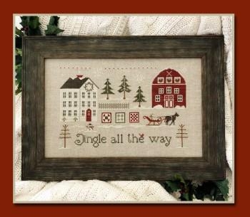 Jingle All The Way - Little House Needleworks (Stickvorlage)