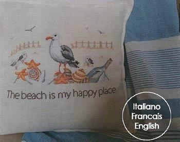 Stickvorlage Serenita Di Campagna - Beach Is My Happy Place