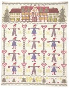 Haandarbejdets Fremme - Adventskalender (Stickpackung)