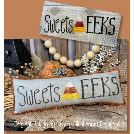 Sweets And Eeks (And Bag Pattern) - Crafty Bluebonnet Designs (Stickvorlage)
