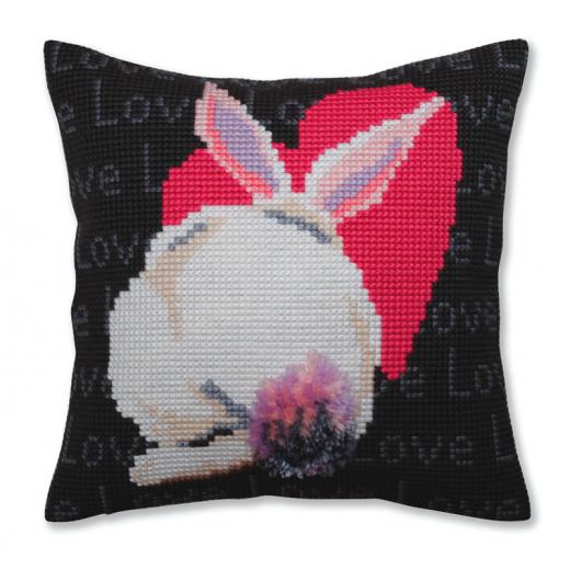 Love - Kreuzstichkissen Collection dArt