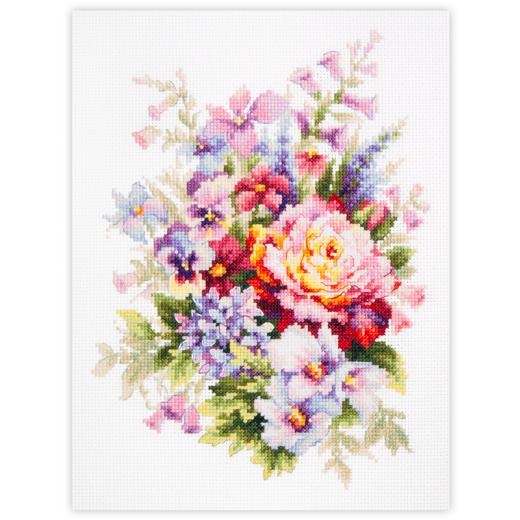 Magic Needle - Stickbild Summer Flowers