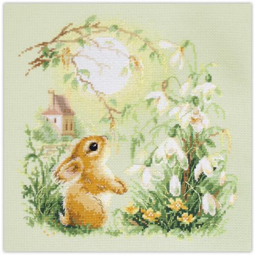 Magic Needle - Stickbild Meadow Stories Bunny