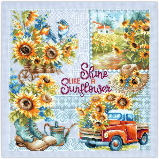 Magic Needle - Shine like a Sunflower! (Stickpackung)