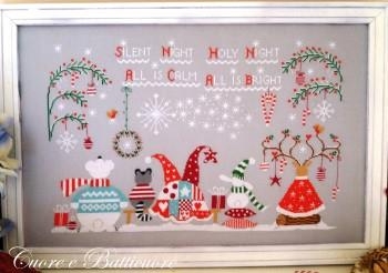 Stickvorlage Cuore E Batticuore - La Notte Di Natale (Silent Night)