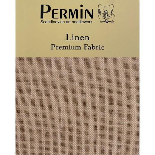 Wichelt Permin Leinen - Chestnut - 50x70 cm