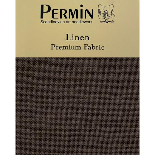 Wichelt Permin Leinen - Chalkboard Black - 50x70 cm