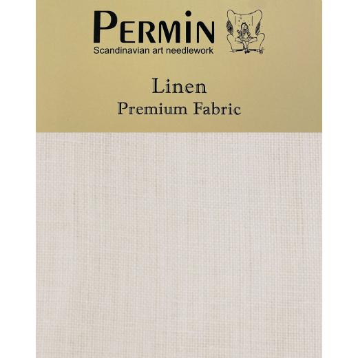 Wichelt Permin Leinen - Optical White - 50x70 cm