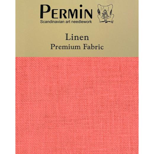 Wichelt Permin Leinen - Riviera Coral - 50x70 cm