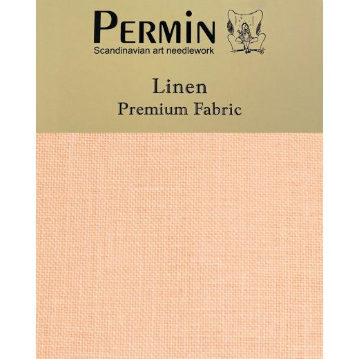 Wichelt Permin Leinen - Touch of Peach - 50x70 cm