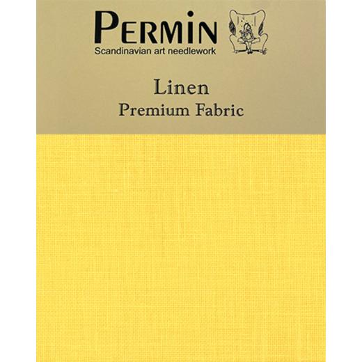 Yellow - Wichelt Permin Leinen (Precut 50x70 cm)