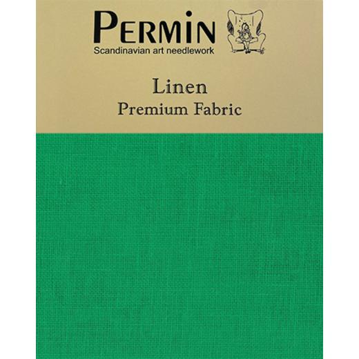 Dark Green - Wichelt Permin Leinen (Precut 50x70 cm)