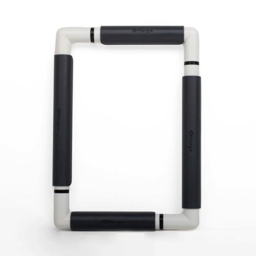Nurge Clip (Snap) Frame 21x29 cm grau - Stickrahmen Clip-System