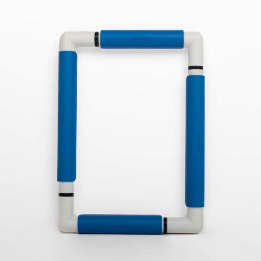 Nurge Clip (Snap) Frame 21x29 cm blau - Stickrahmen Clip-System