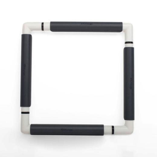 Nurge Clip (Snap) Frame 29x29 cm grau - Stickrahmen Clip-System