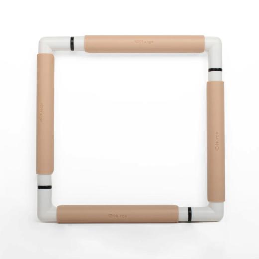 Nurge Clip (Snap) Frame 29x29 cm beige - Stickrahmen Clip-System