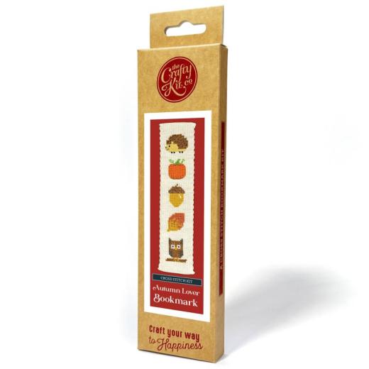 Stickpackung The Crafty Kit Company - Bookmark Autumn Lover
