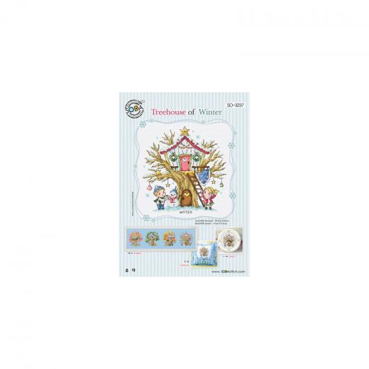 Treehouse of Winter - Soda Stitch (Stickvorlage) - Ausverkauf