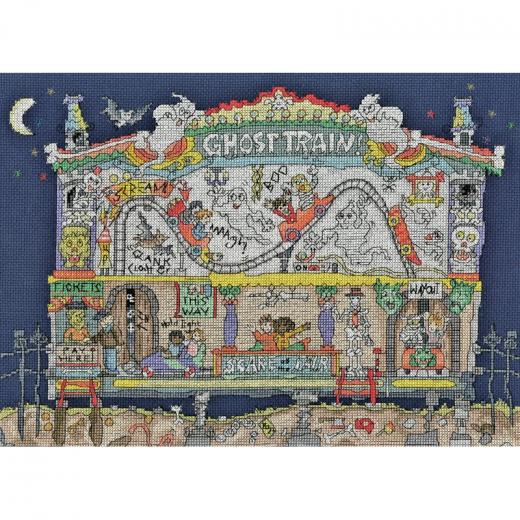 Cut Thru Ghost Train - Bothy Threads Amanda Loverseed (Stickpackung)
