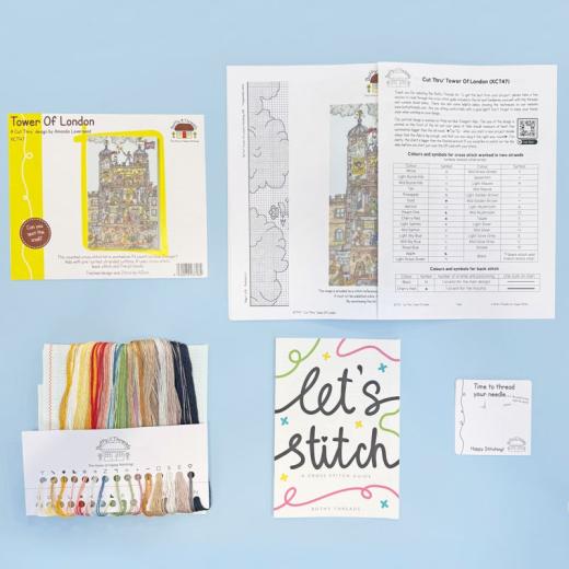 Stickpackung Bothy Threads - Cut Thru' Tower Of London