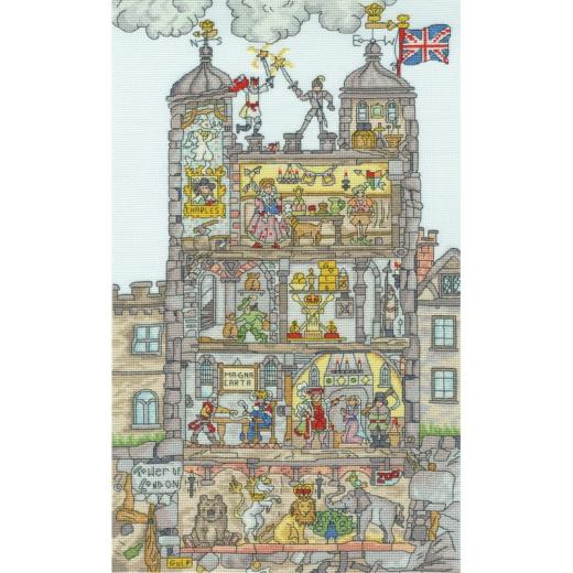 Stickpackung Bothy Threads - Cut Thru' Tower Of London
