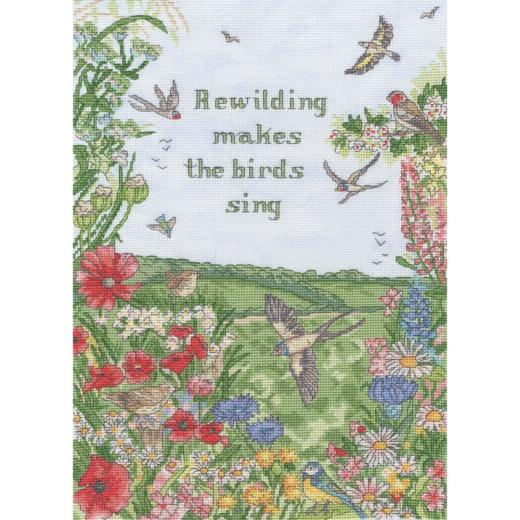 Rewild And Sing - Bothy Threads Amanda Loverseed (Stickpackung)