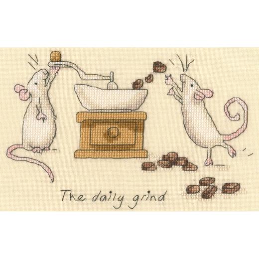 The Daily Grind - Bothy Threads Anita Jeram (Stickpackung)