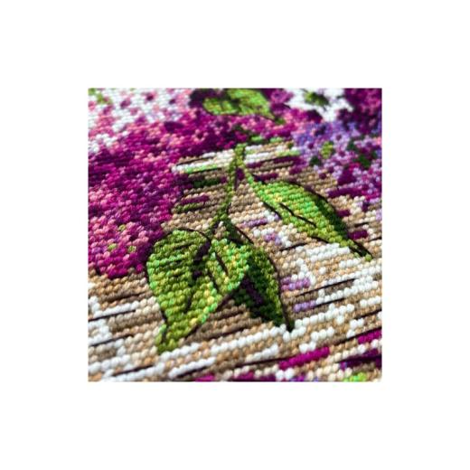 Stickpackung Riolis - Basket of Lilacs