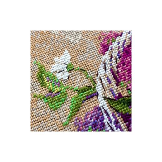 Stickpackung Riolis - Basket of Lilacs