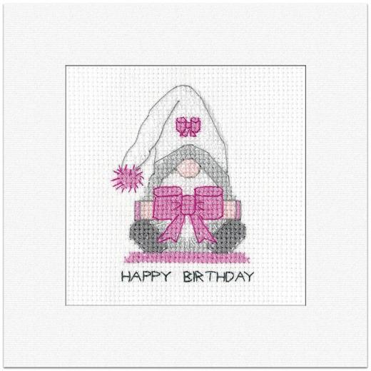 Heritage Crafts - Birthday Card Gonk - Bow