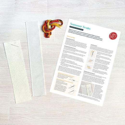 The Crafty Kit Company - Bookmark Summer Fruits