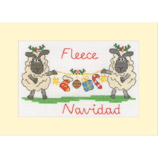 Fleece Navidad - Bothy Threads Hannah Dale (Stickpackung)