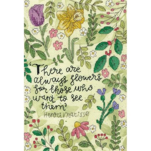 Vision Of Spring - Bothy Threads Chloes Chateau (Stickpackung)