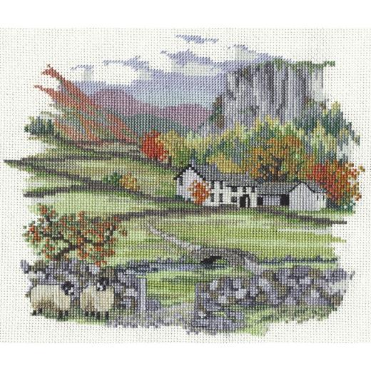 Countryside - Cragside Farm - Bothy Threads Derwentwater Designs (Stickpackung)