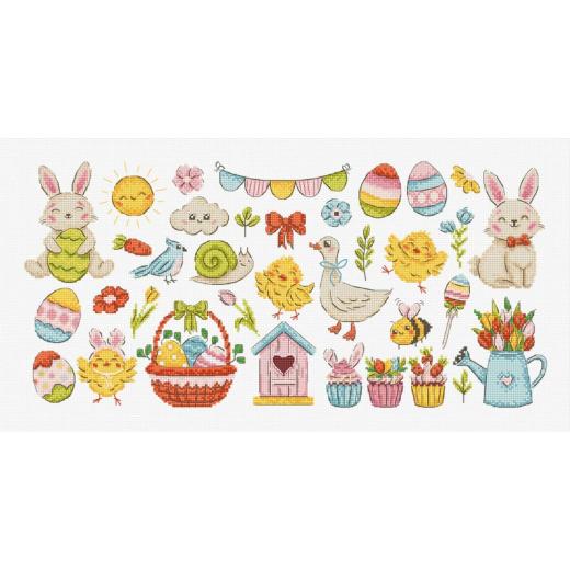 Leti Stitch - Easter Sampler