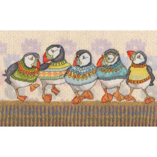 A Fair Isle Flock - Bothy Threads Emma Ball (Stickpackung)