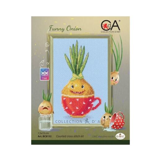 Stickpackung Collection d'Art - Funny Onion