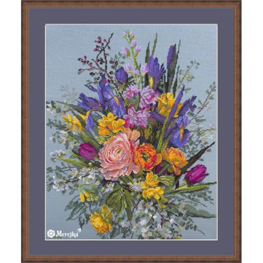 Garden Awakening - Merejka (Stickpackung mit digitaler Vorlage)