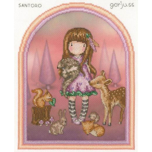 Stickpackung Bothy Threads - Gorjuss - Be Kind To All Creatures