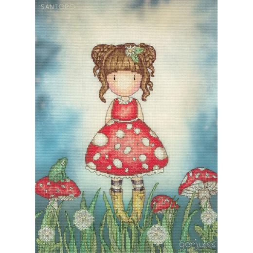 Gorjuss - Little Mushroom - Bothy Threads (Stickpackung)