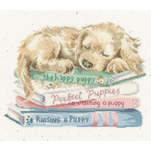 A Pups Life - Bothy Threads Hannah Dale (Stickpackung)
