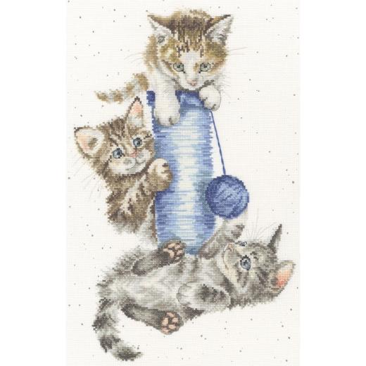 Threes A Crowd - Bothy Threads Hannah Dale (Stickpackung)