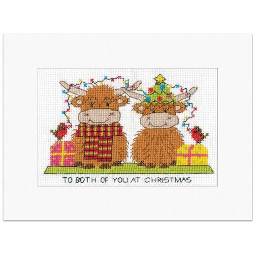 Highland Card - To Both of You - Heritage Crafts (Stickpackung)