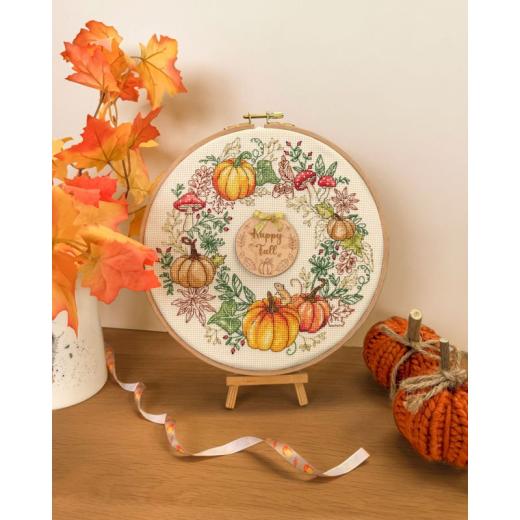 Stickpackung Bothy Threads - Autumn Wreath