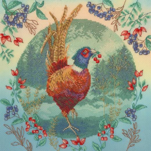 Stickpackung Bothy Threads - Fall Feathers