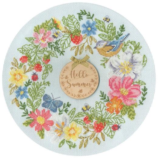Bothy Threads - Jane Sunner - Summer Wreath